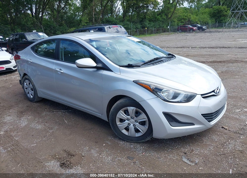 2016 HYUNDAI ELANTRA SE VIN: 5NPDH4AE6GH793894