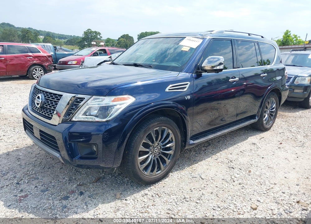 2020 NISSAN ARMADA PLATINUM 4WD VIN: JN8AY2NE1L9780074
