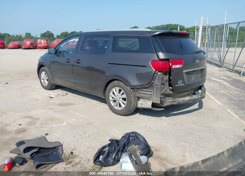 2016 KIA SEDONA LX VIN: KNDMB5C16G6143345
