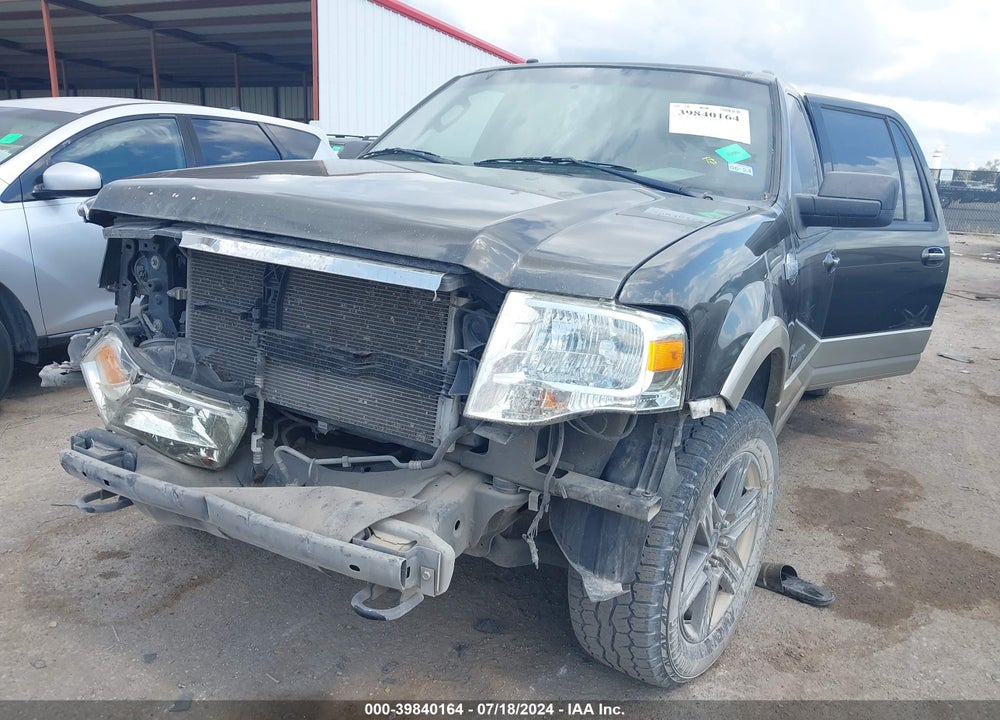 2008 FORD EXPEDITION EL EDDIE BAUER/KING RANCH VIN: 1FMFK18548LA73534