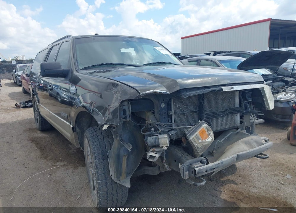2008 FORD EXPEDITION EL EDDIE BAUER/KING RANCH VIN: 1FMFK18548LA73534