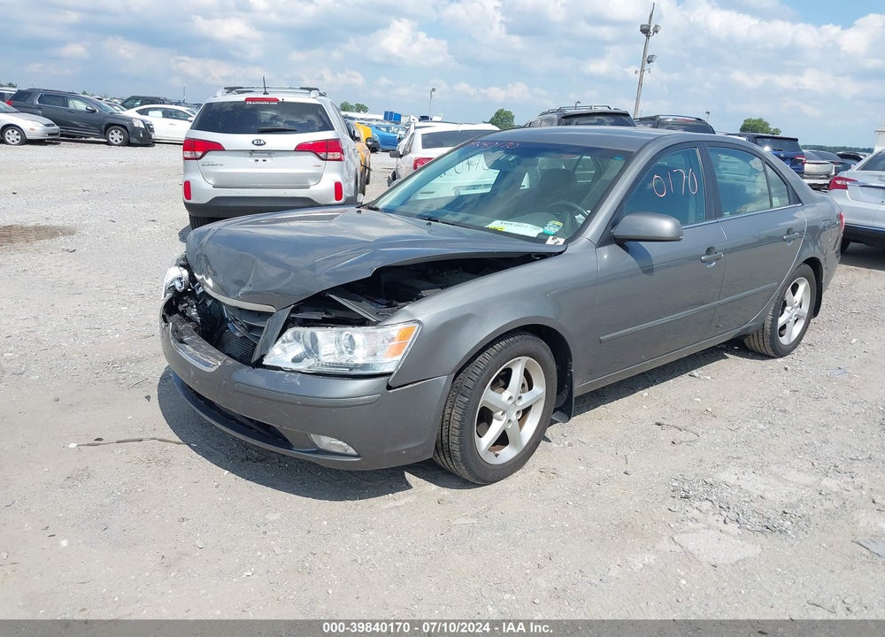 2009 HYUNDAI SONATA SE V6 VIN: 5NPEU46F89H492418