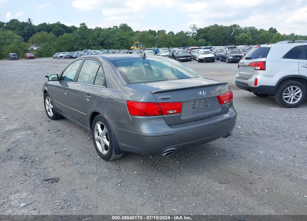 2009 HYUNDAI SONATA SE V6 VIN: 5NPEU46F89H492418