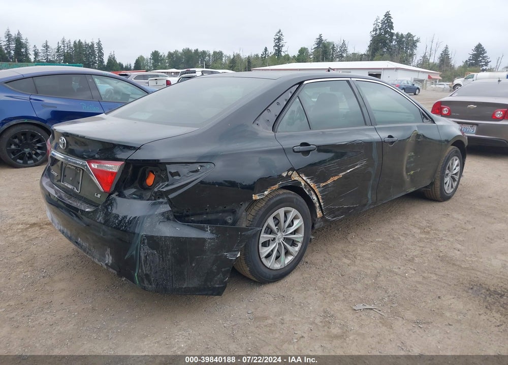 2017 TOYOTA CAMRY LE VIN: 4T1BF1FKXHU430396