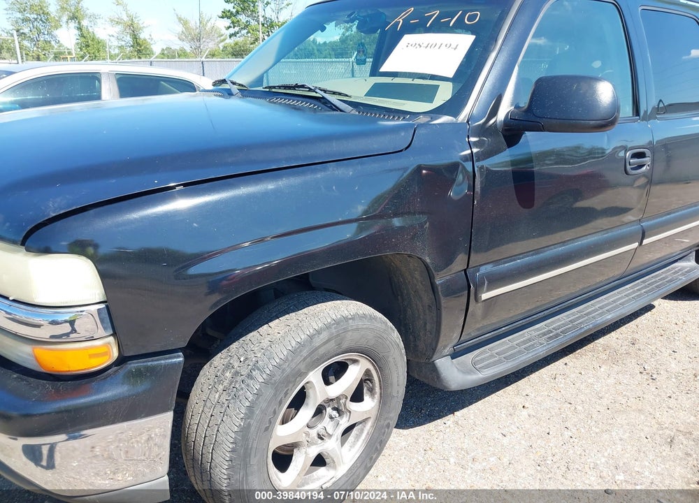 2003 CHEVROLET SUBURBAN 1500 LS VIN: 1GNEC16Z03J238056