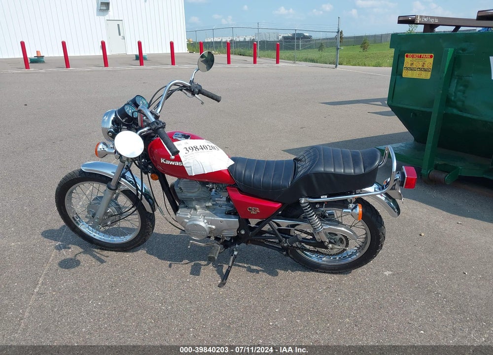 1981 KAWASAKI KZ250 D VIN: JKAKZMD15BA015528