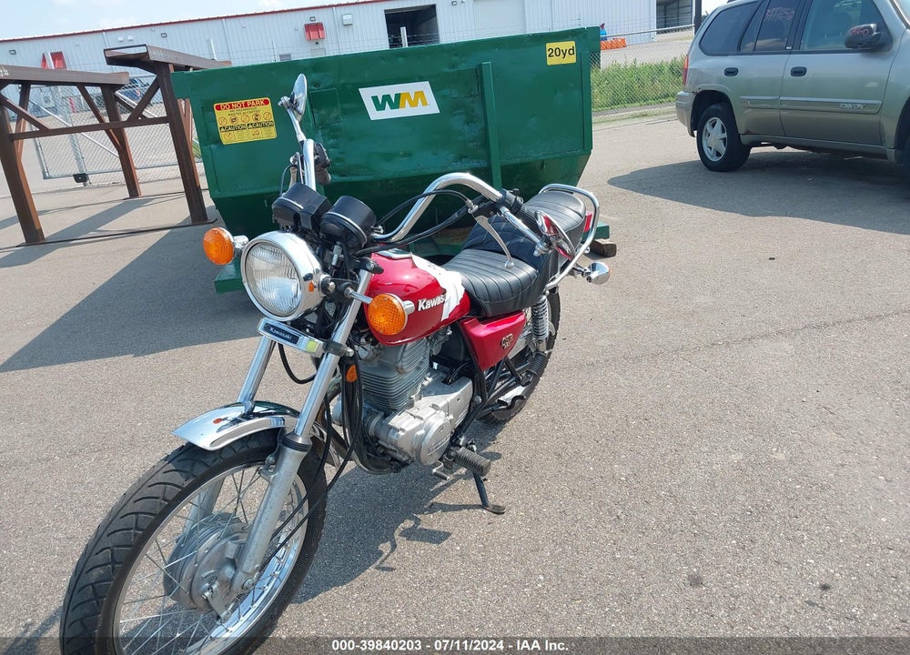 1981 KAWASAKI KZ250 D VIN: JKAKZMD15BA015528