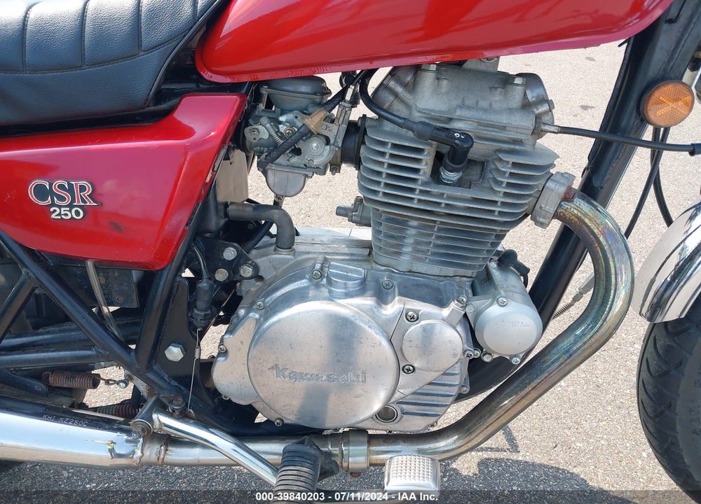 1981 KAWASAKI KZ250 D VIN: JKAKZMD15BA015528