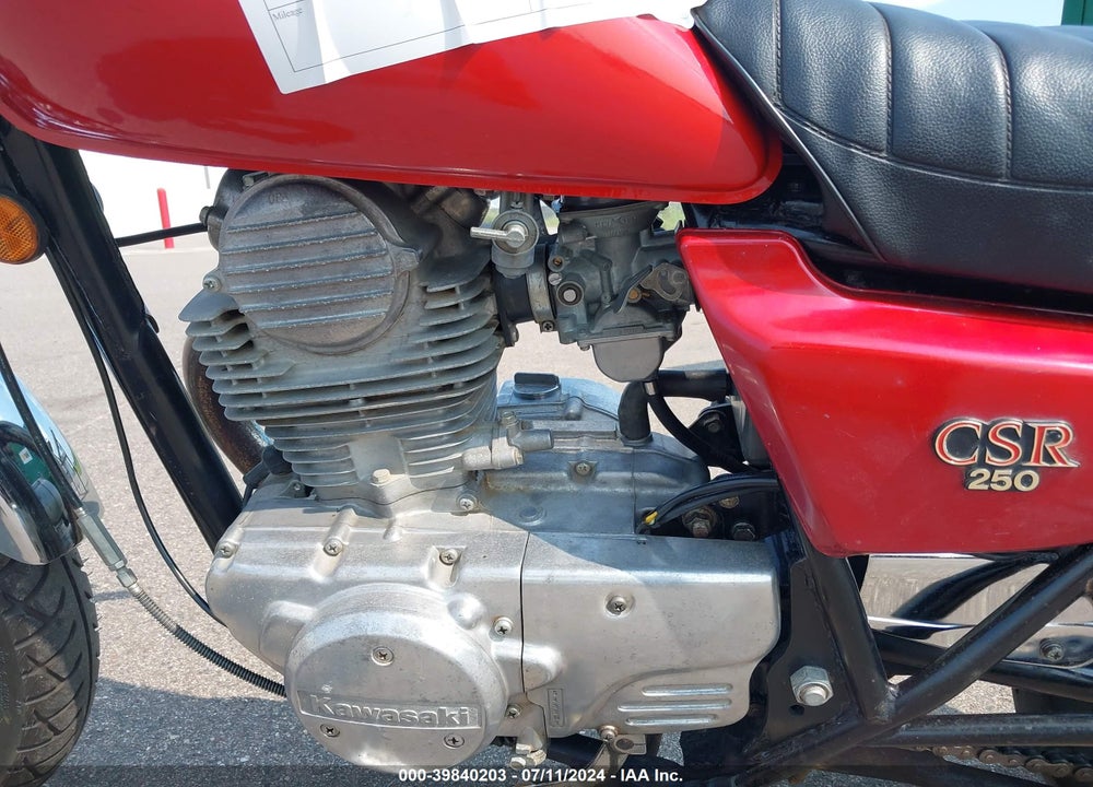1981 KAWASAKI KZ250 D VIN: JKAKZMD15BA015528