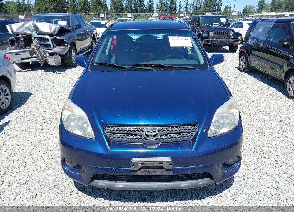 2005 TOYOTA MATRIX/XR VIN: 2T1KR32EX5C551767