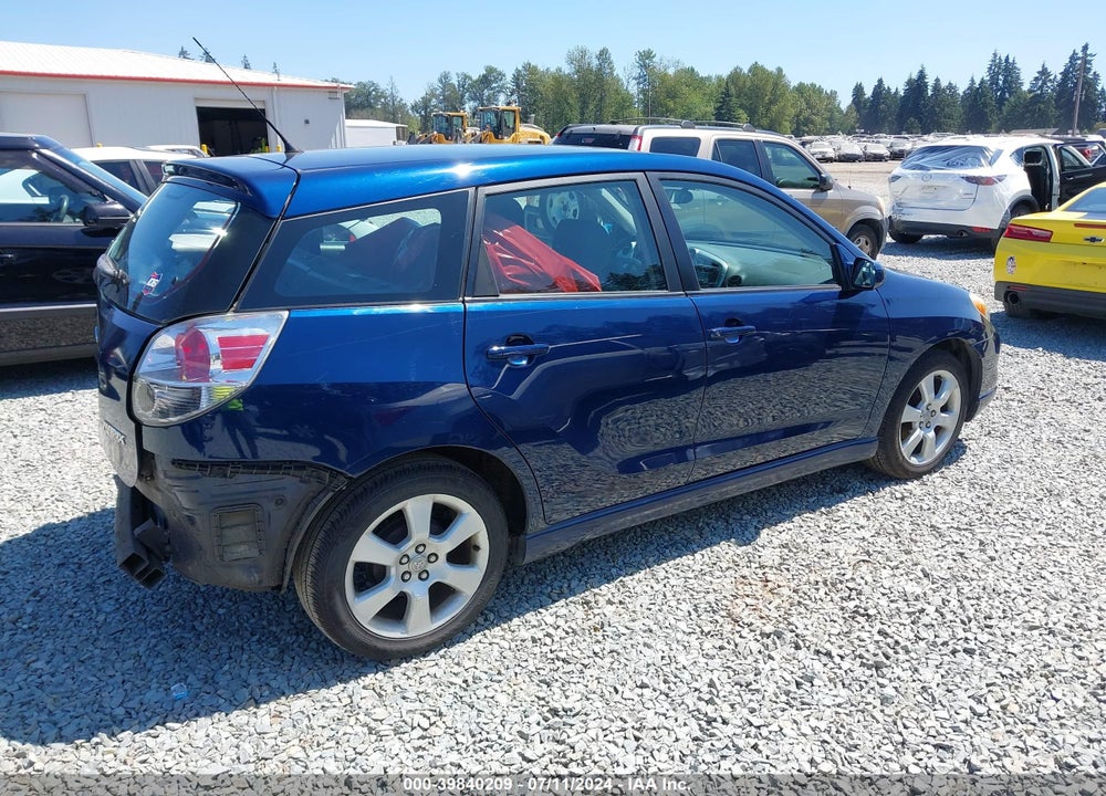 2005 TOYOTA MATRIX/XR VIN: 2T1KR32EX5C551767
