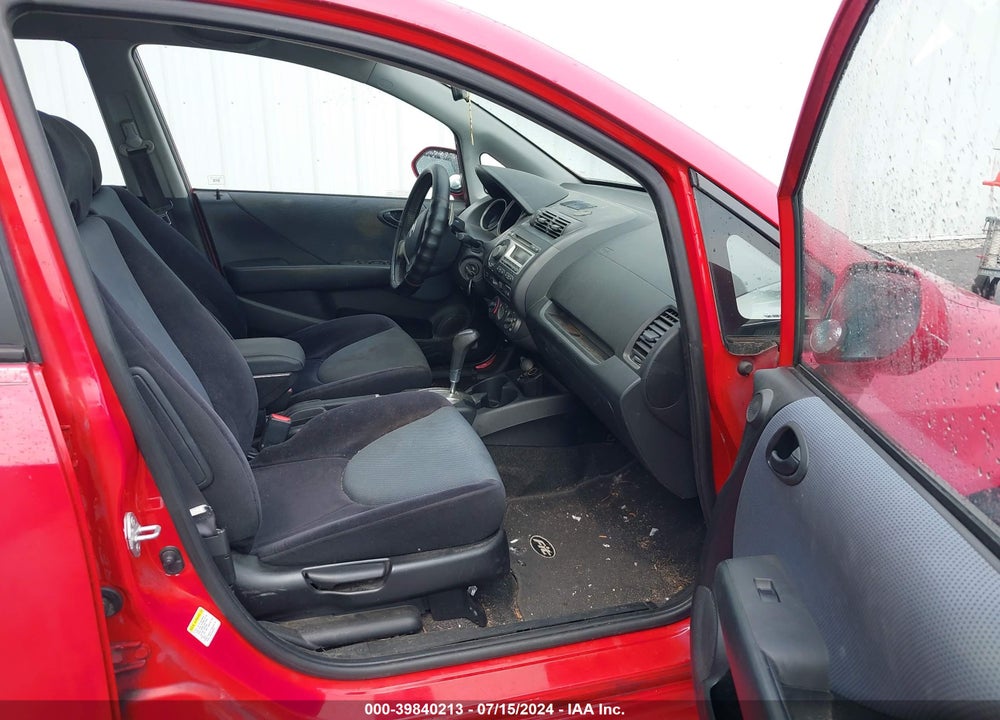 2007 HONDA FIT SPORT VIN: JHMGD38617S010806