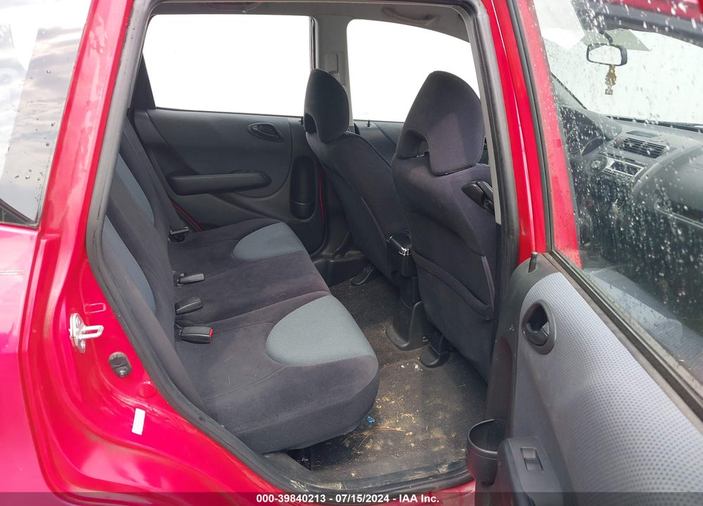 2007 HONDA FIT SPORT VIN: JHMGD38617S010806