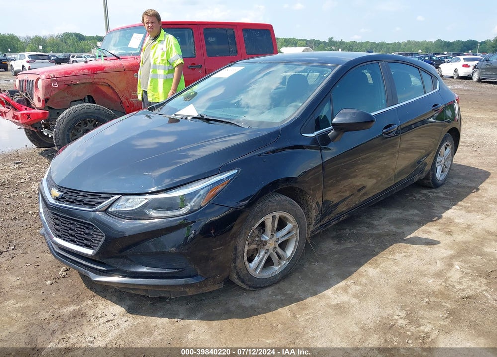 2017 CHEVROLET CRUZE LT AUTO VIN: 3G1BE6SM0HS544234