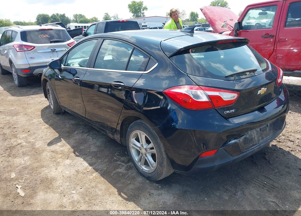 2017 CHEVROLET CRUZE LT AUTO VIN: 3G1BE6SM0HS544234