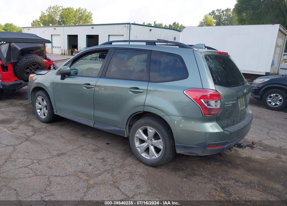 2016 SUBARU FORESTER 2.5I PREMIUM VIN: JF2SJAFC8GH536351