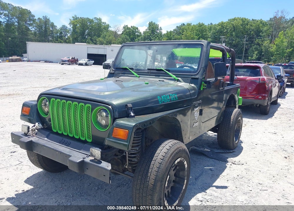 1998 JEEP WRANGLER SPORT VIN: 1J4FY19S7WP769764