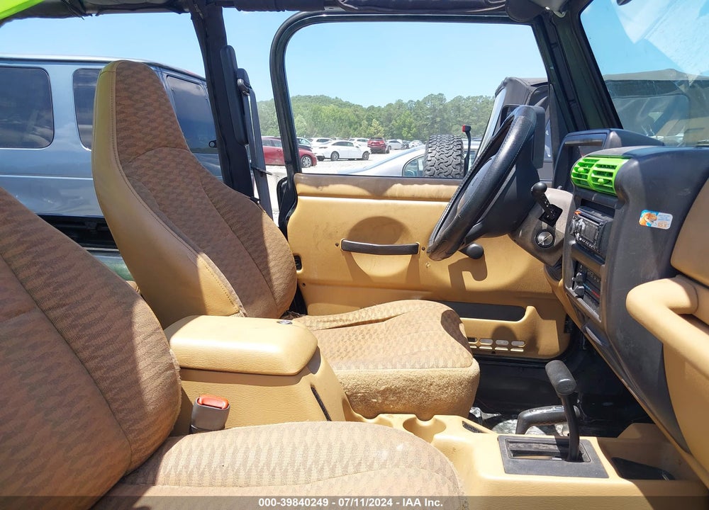 1998 JEEP WRANGLER SPORT VIN: 1J4FY19S7WP769764
