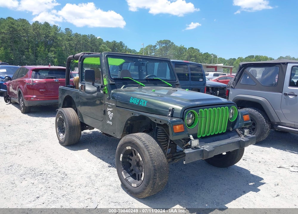 1998 JEEP WRANGLER SPORT VIN: 1J4FY19S7WP769764