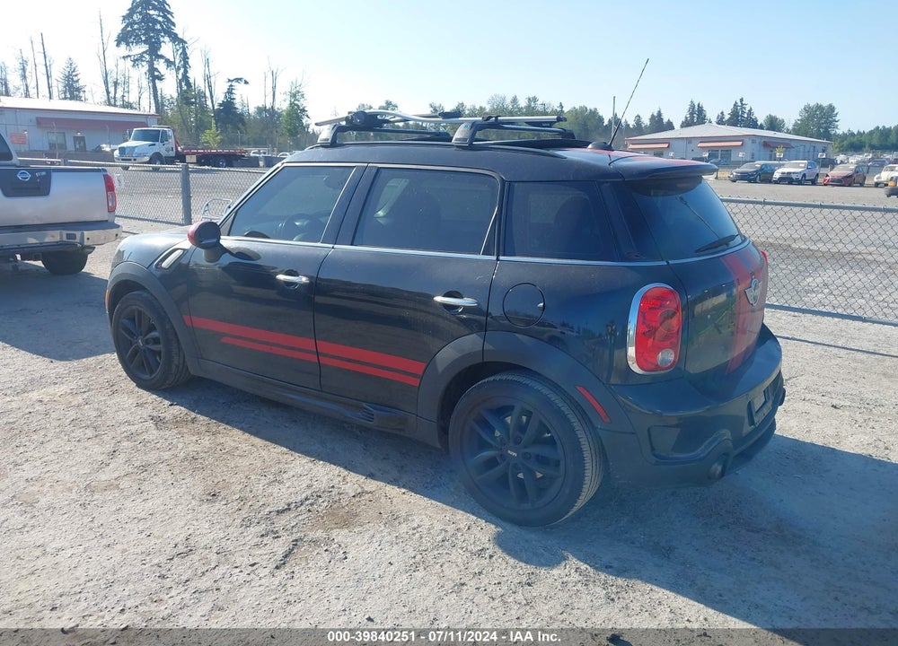 2012 MINI COOPER S COUNTRYMAN VIN: WMWZC3C56CWM26359