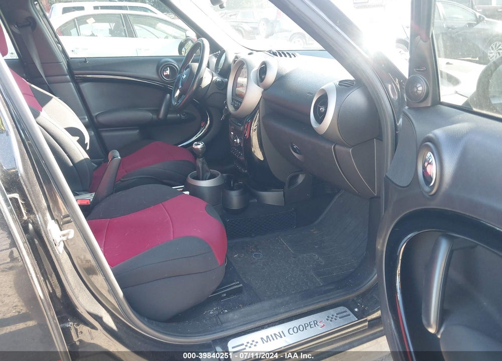 2012 MINI COOPER S COUNTRYMAN VIN: WMWZC3C56CWM26359