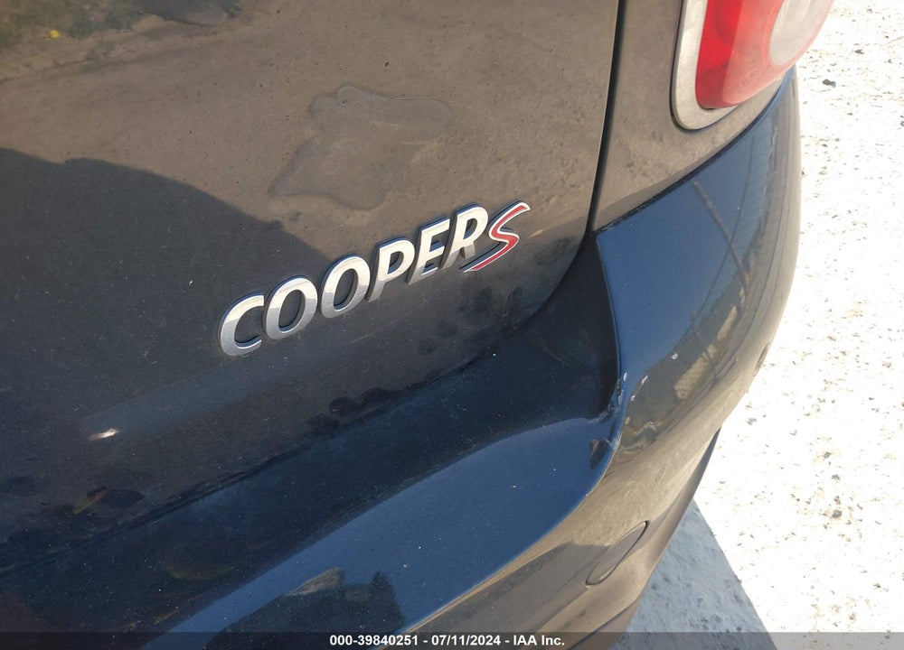 2012 MINI COOPER S COUNTRYMAN VIN: WMWZC3C56CWM26359