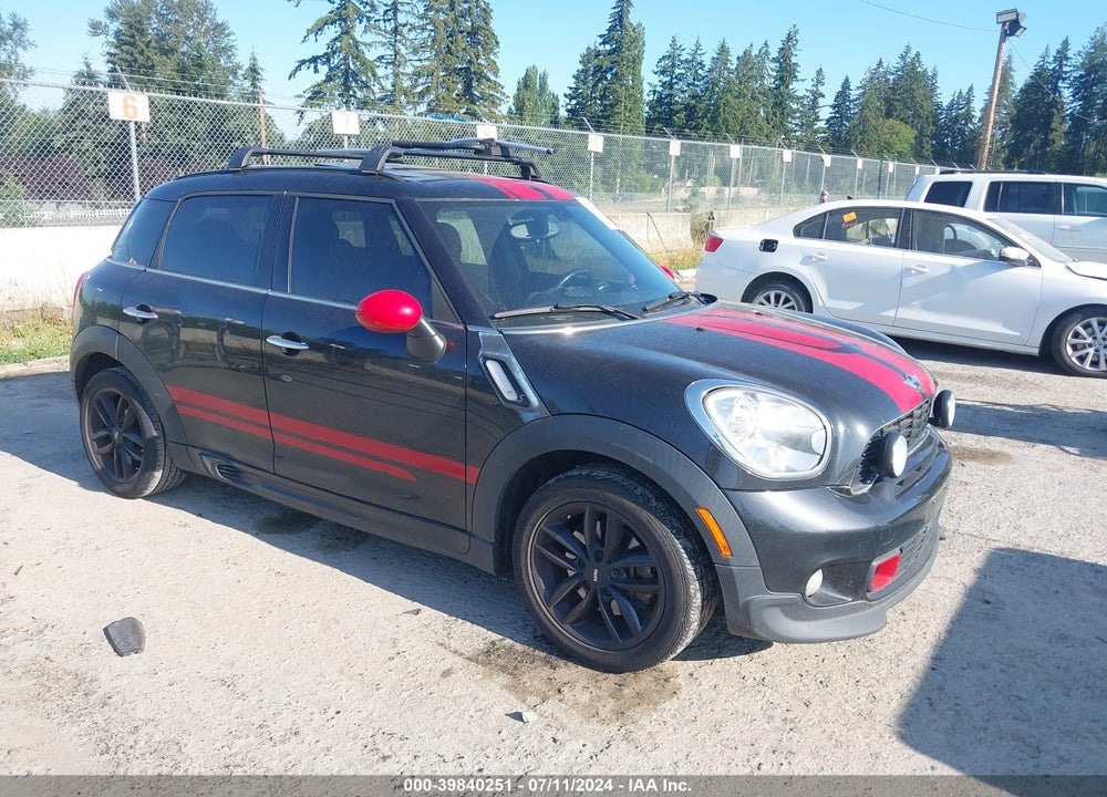 2012 MINI COOPER S COUNTRYMAN VIN: WMWZC3C56CWM26359