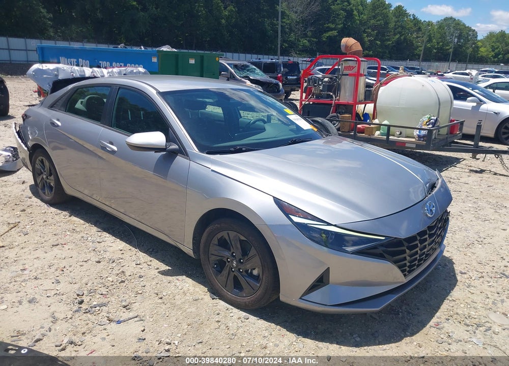 2021 HYUNDAI ELANTRA SEL VIN: 5NPLM4AGXMH051938
