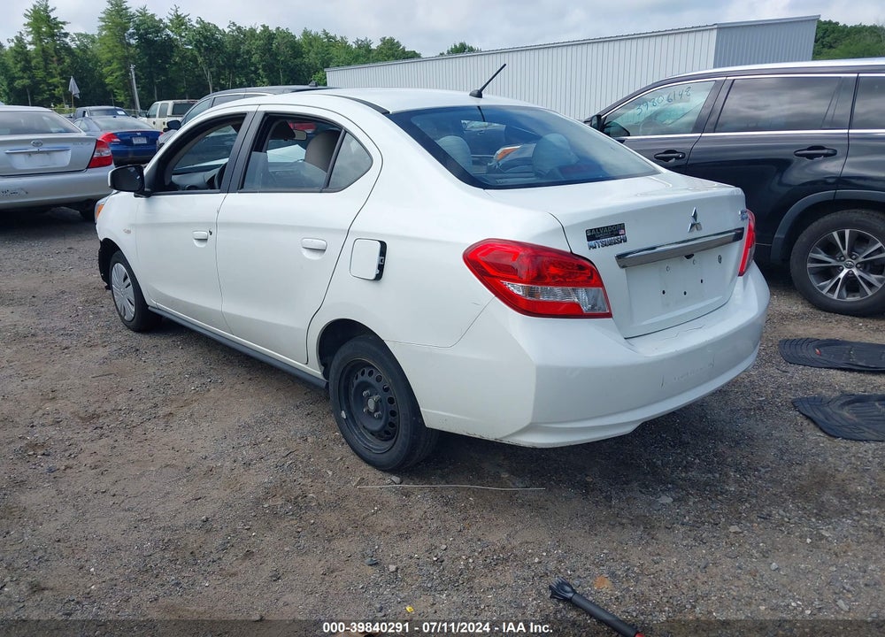 2019 MITSUBISHI MIRAGE G4 ES VIN: ML32F3FJ6KHF05530