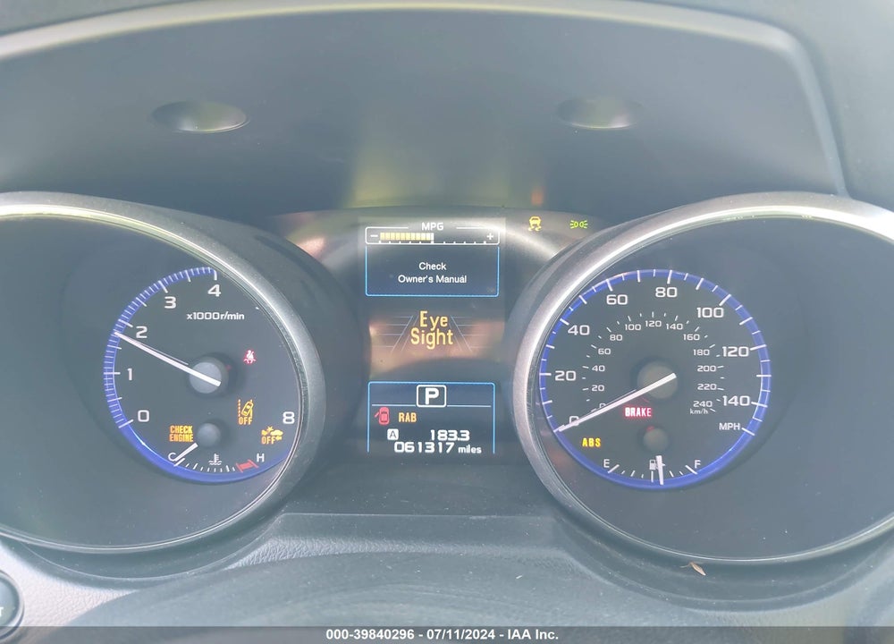 2018 SUBARU OUTBACK 2.5I LIMITED VIN: 4S4BSANC0J3276850