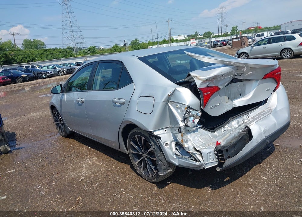 2017 TOYOTA COROLLA SE VIN: 2T1BURHE9HC935519