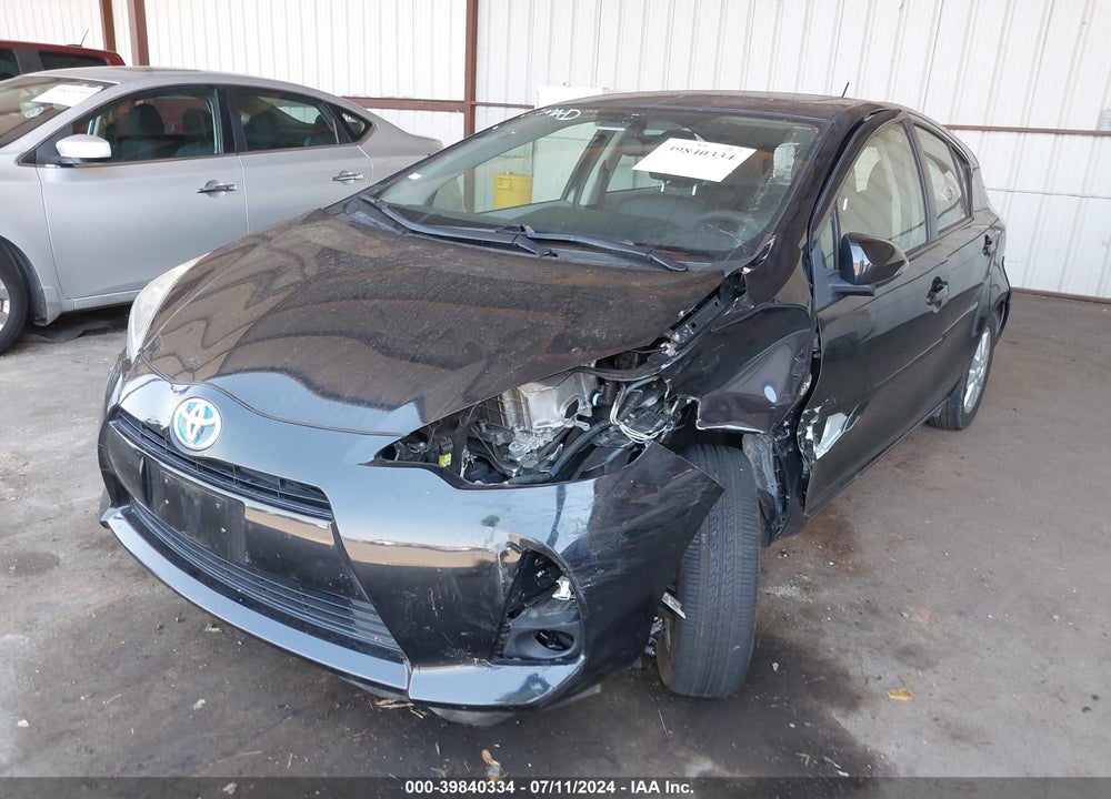 2012 TOYOTA PRIUS C FOUR VIN: JTDKDTB32C1013868