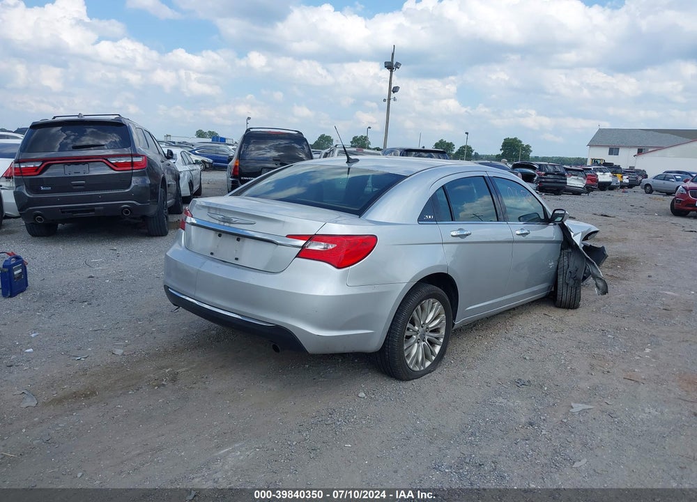 2011 CHRYSLER 200 LIMITED VIN: 1C3BC2FBXBN531107