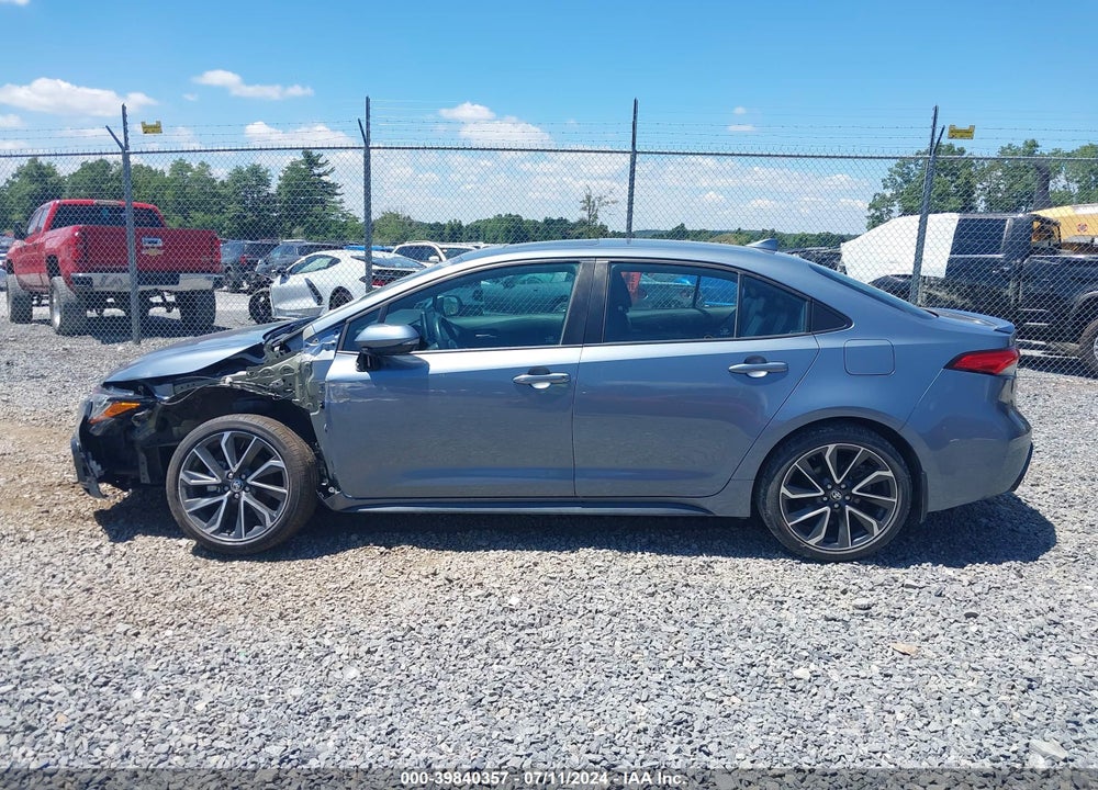 2020 TOYOTA COROLLA XSE VIN: 5YFT4RCE6LP033737