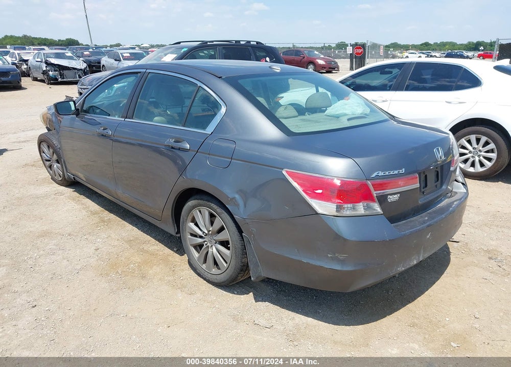 2012 HONDA ACCORD 2.4 EX-L VIN: 1HGCP2F8XCA105629
