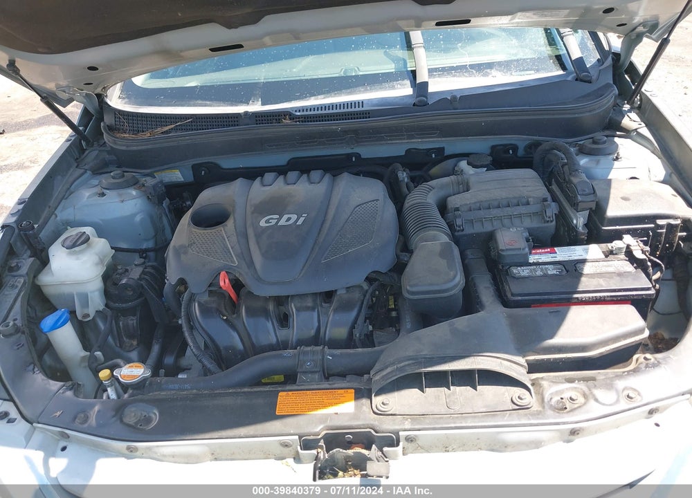 2012 HYUNDAI SONATA GLS VIN: 5NPEB4AC5CH498798
