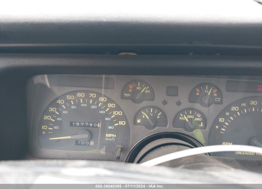 1991 CHEVROLET CAMARO RS VIN: 1G1FP23E2ML125703