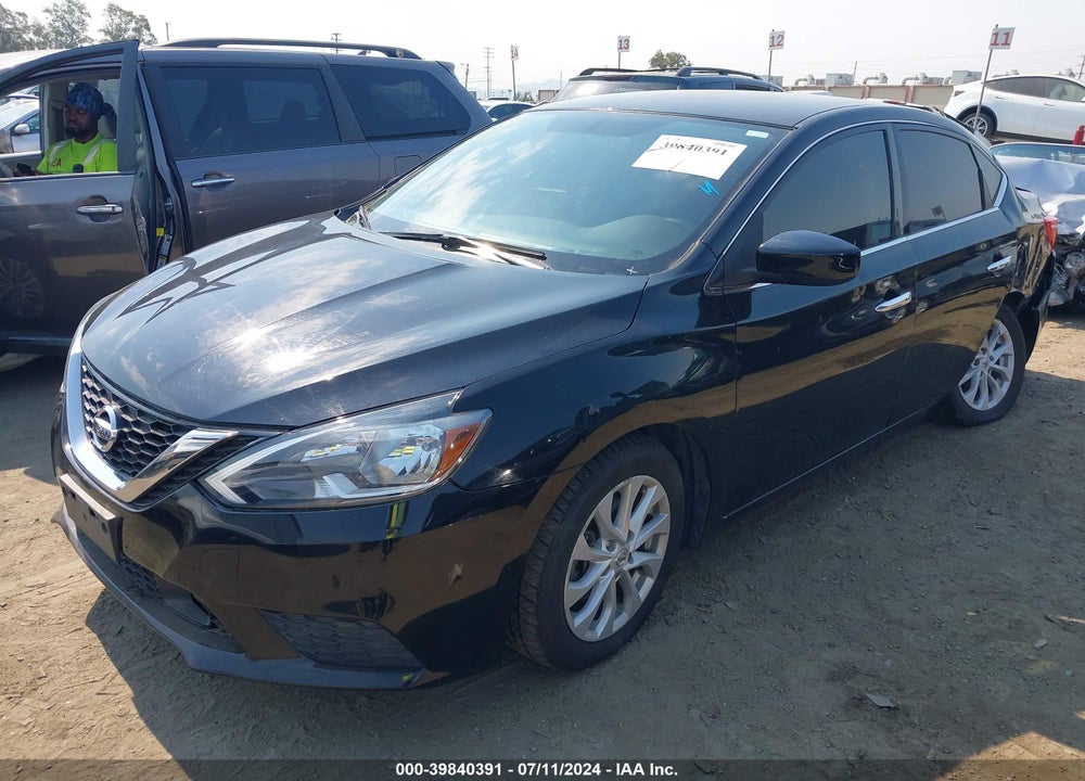 2018 NISSAN SENTRA SV VIN: 3N1AB7AP6JL656715