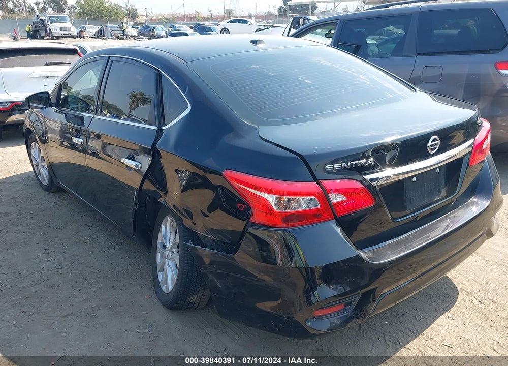 2018 NISSAN SENTRA SV VIN: 3N1AB7AP6JL656715