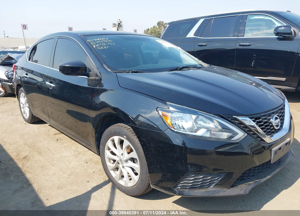 2018 NISSAN SENTRA SV VIN: 3N1AB7AP6JL656715