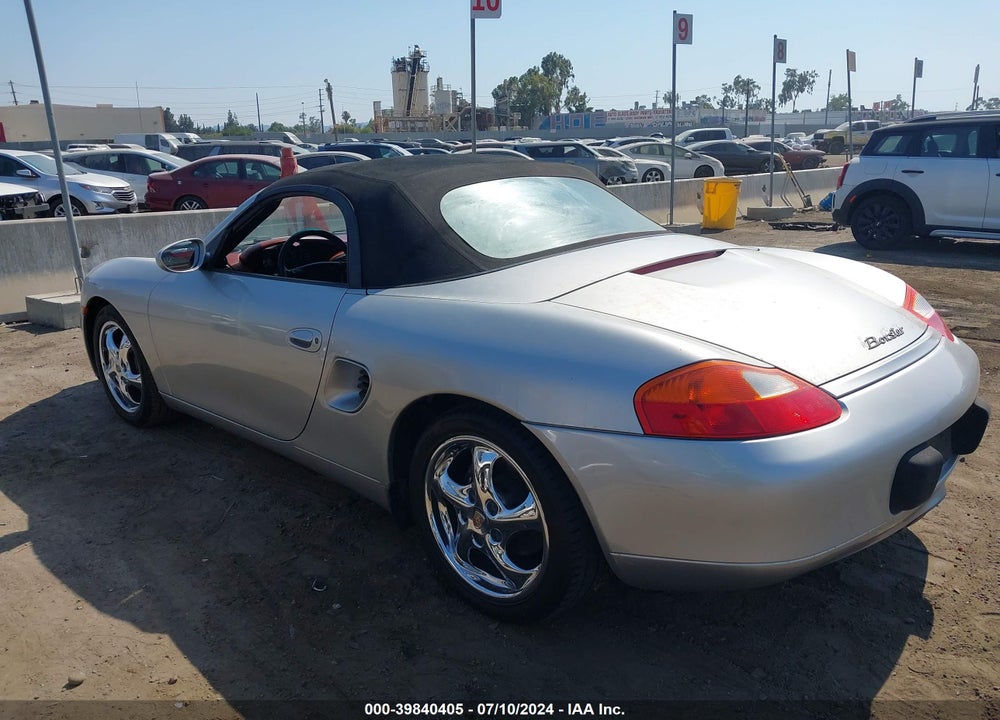 2000 PORSCHE BOXSTER VIN: WP0CA2987YS620374