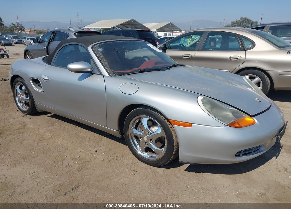 2000 PORSCHE BOXSTER VIN: WP0CA2987YS620374