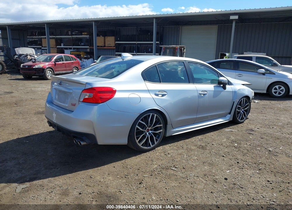 2017 SUBARU WRX STI LIMITED VIN: JF1VA2Z68H9820426
