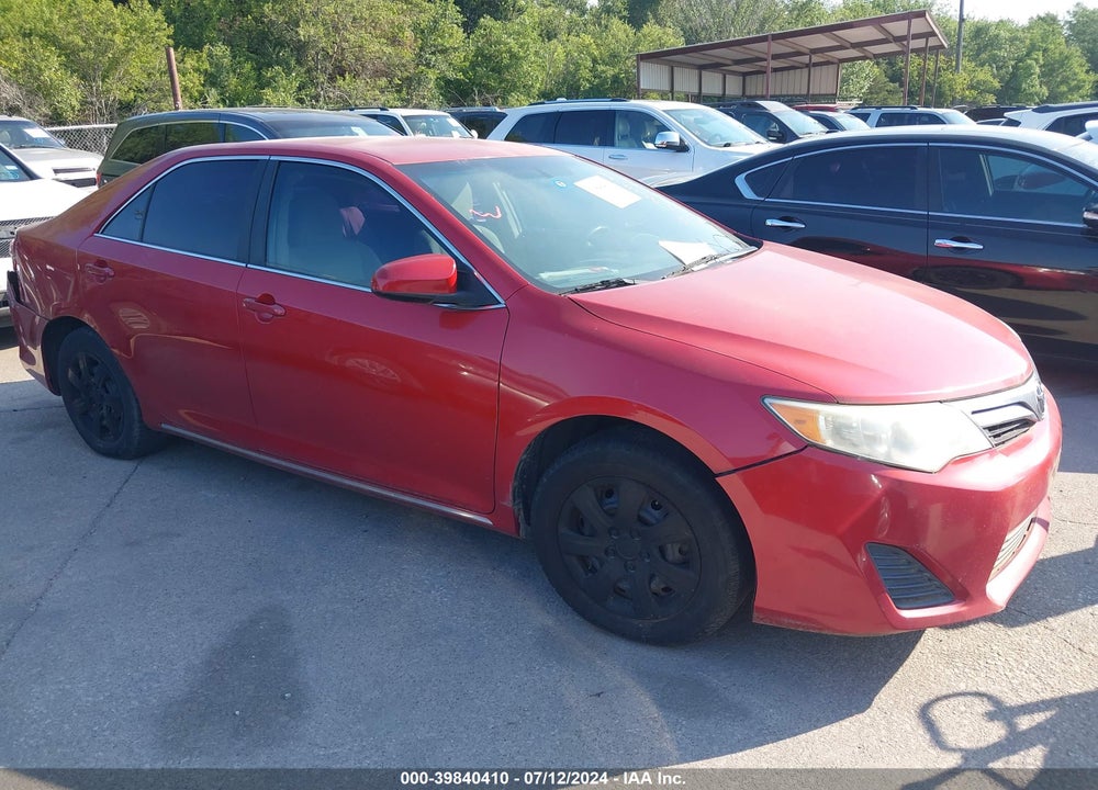 2013 TOYOTA CAMRY LE VIN: 4T1BF1FK1DU651170