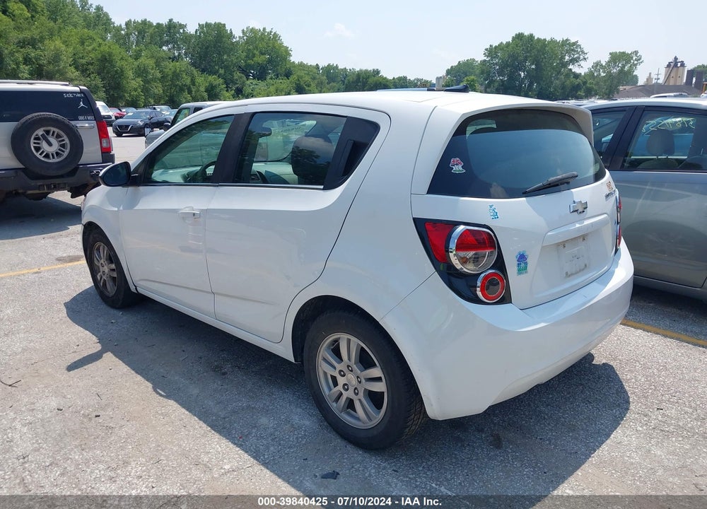 2013 CHEVROLET SONIC LT AUTO VIN: 1G1JC6SH4D4190717