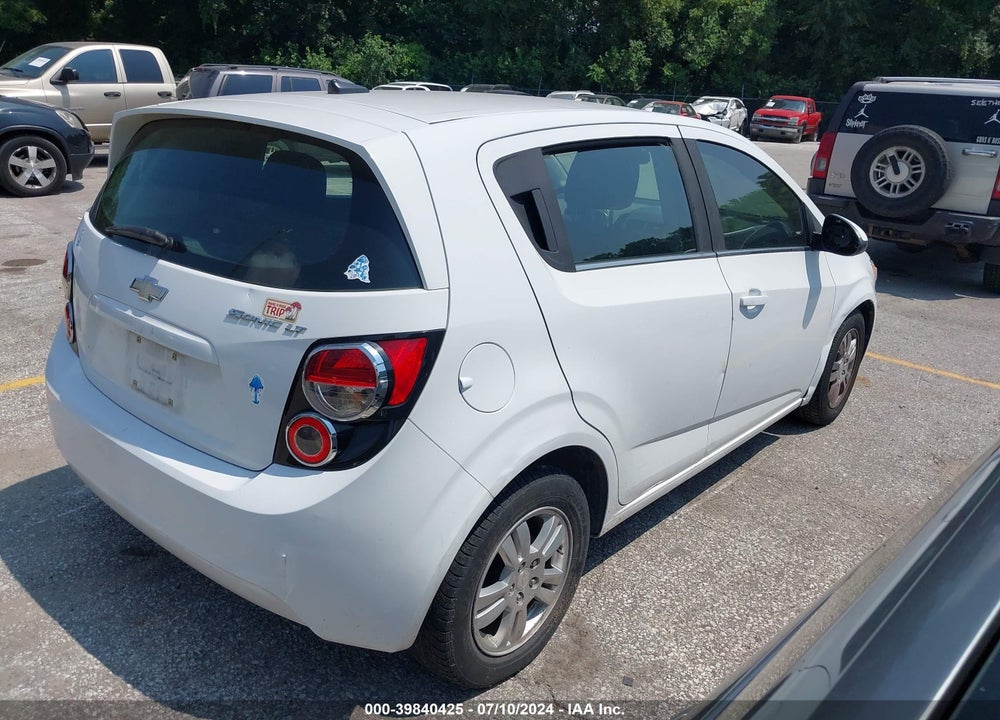 2013 CHEVROLET SONIC LT AUTO VIN: 1G1JC6SH4D4190717