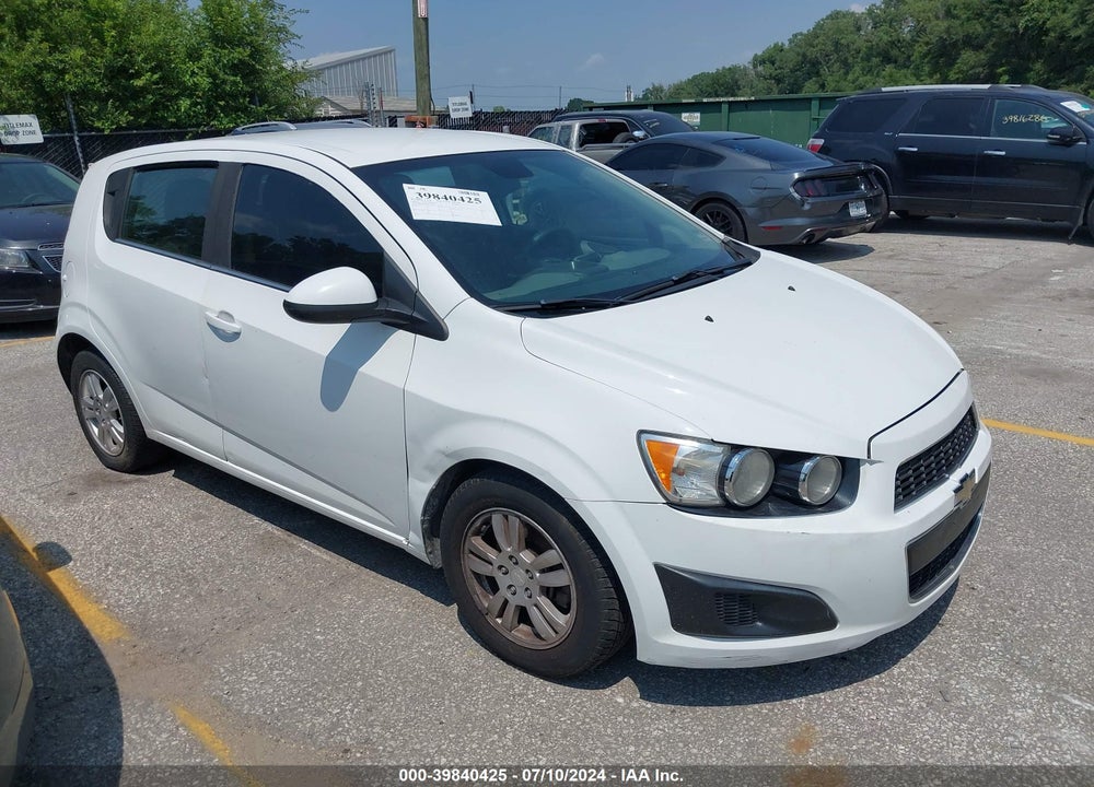 2013 CHEVROLET SONIC LT AUTO VIN: 1G1JC6SH4D4190717