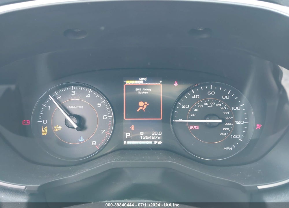 2019 SUBARU CROSSTREK 2.0I PREMIUM VIN: JF2GTAEC1KH285490