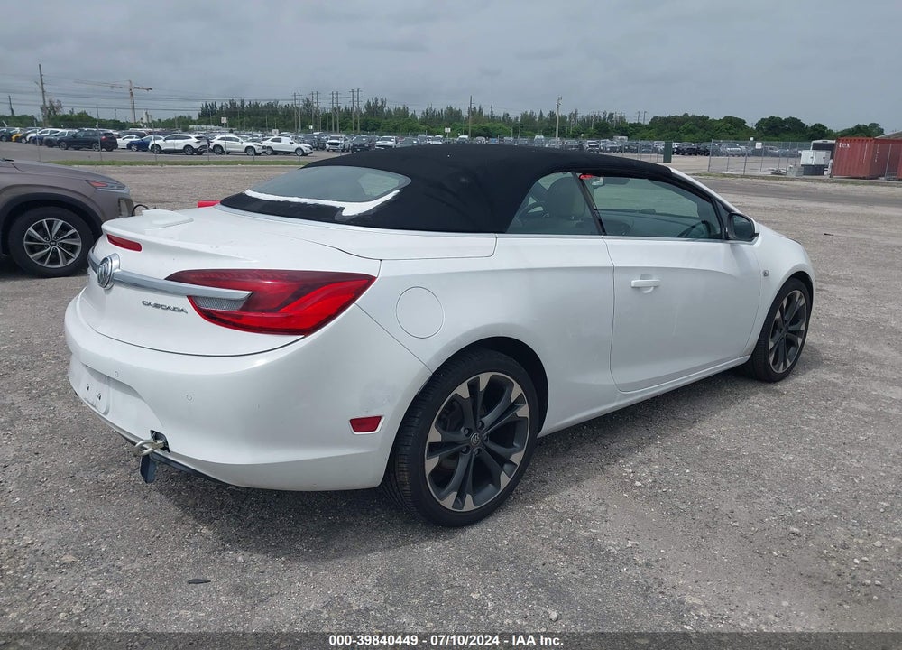 2016 BUICK CASCADA PREMIUM VIN: W04WT3N52GG094126