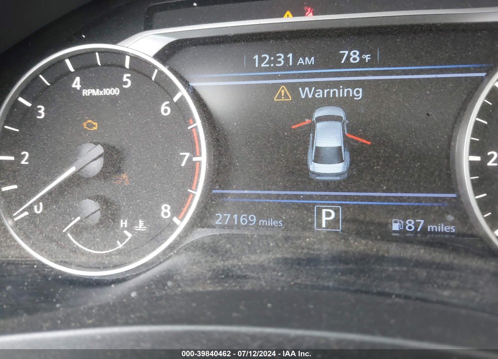 2022 NISSAN ALTIMA SV FWD VIN: 1N4BL4DV8NN337108